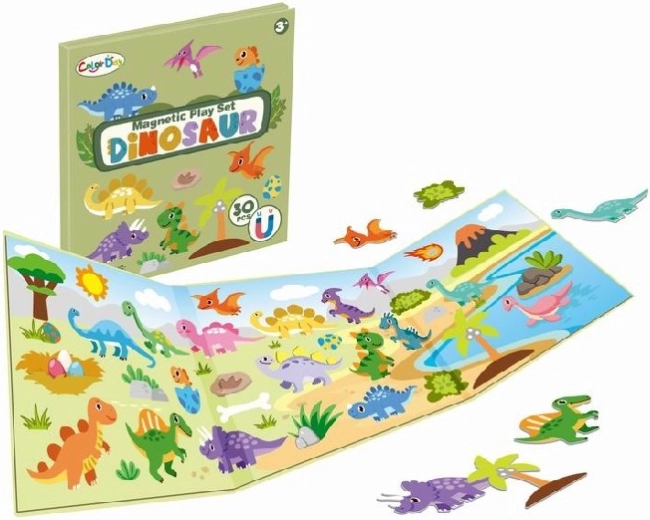 Puzzle magnetico dinosauro (30 pezzi)