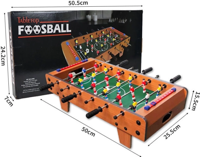 Calcio balilla in legno (tris) – mini calcetto