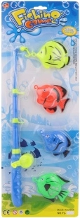 Set da pesca per bambini con pesci magnetici