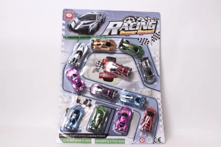 Set di automobiline 12 pz