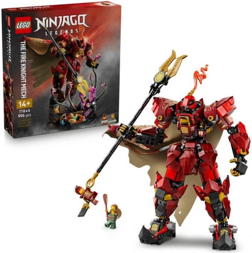 lego ninjago mech del cavaliere di fuoco 71846