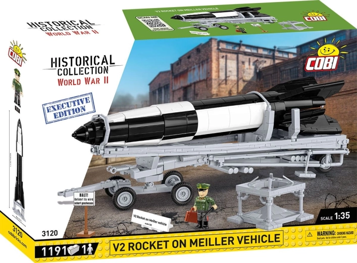Cobi Historical Collection seconda guerra mondiale razzo V2 su telaio Meiller Executive Edition