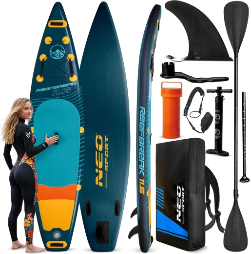 Paddleboard gonfiabile Reefbreak 11'6 (350 × 81 × 15 cm) set Neo‑Sport