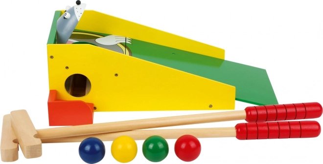 Mini Golf in Legno con Talpa Small Foot