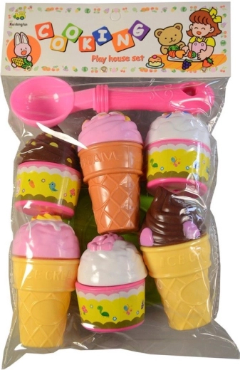 Set gelato con accessori