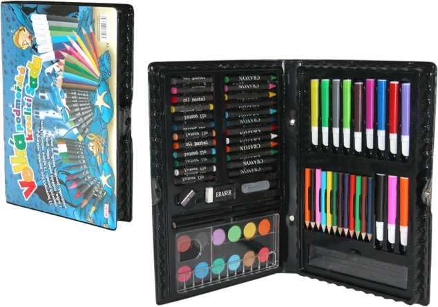 Valigetta artistica 67 pz – tema marino