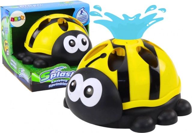 Irrigatore da Giardino Coccinella Fontana d'Acqua Gialla