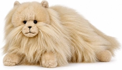 Gatto persiano color caramello 35 cm