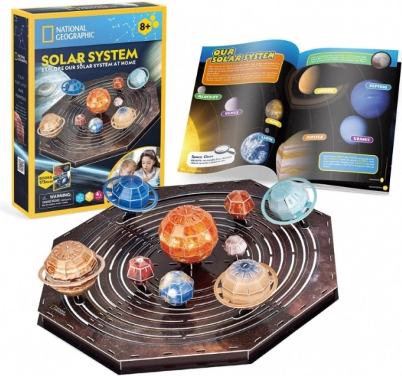 Puzzle 3D NATIONAL GEOGRAPHIC Sistema Solare – 173 pezzi