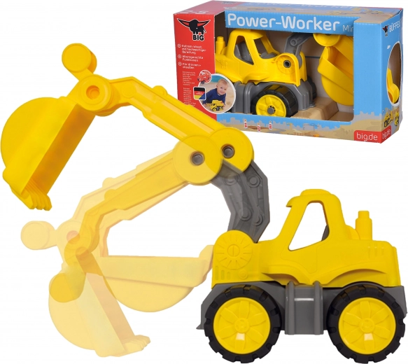 Mini escavatore Big Power Worker per bambini