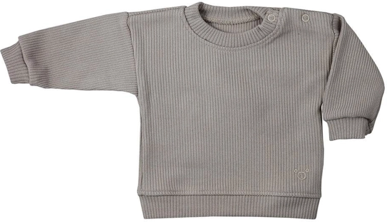 Maglietta per neonati in cotone KOALA Pure, beige – Grigia