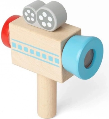 Bigjigs Toys fotocamera in legno per bambini