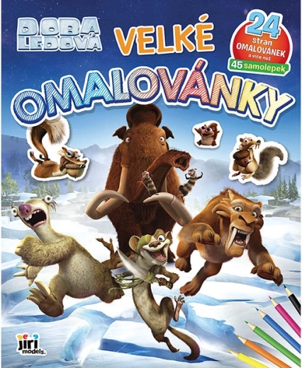 Grandi album da colorare L’Era Glaciale