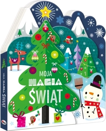 Moja magia świąt – libro illustrato natalizio a fisarmonica per bambini