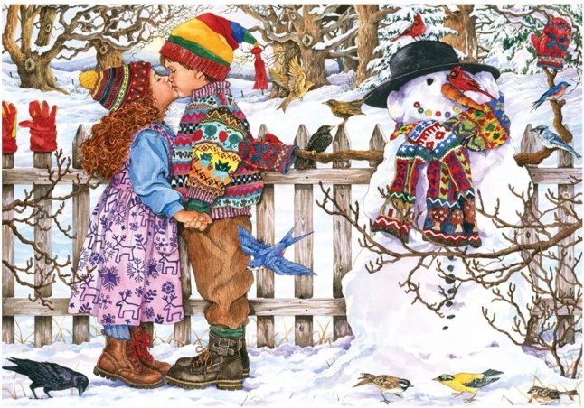 Puzzle Primo bacio 500 pezzi ANATOLIAN