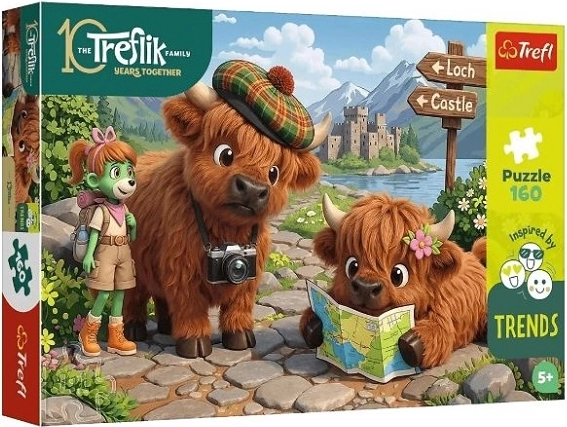 Puzzle per bambini Trefl Kids “Muccina carina” 160 pezzi