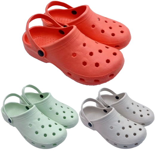 Zoccoli da giardino in schiuma EVA con aerazione e cinturino sul tallone