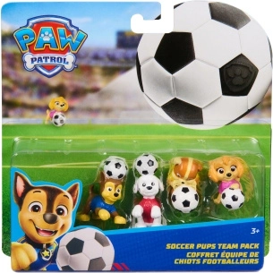 Paw Patrol – confezione da quattro personaggi per i Mondiali di calcio 2026