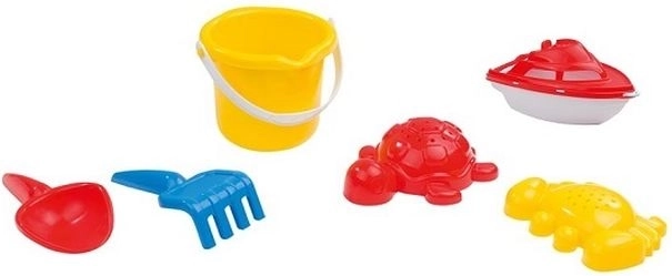 Set da spiaggia Dolu con barchetta e accessori