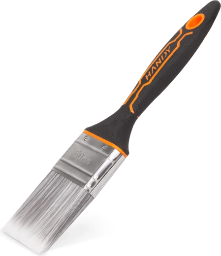 Pennello piatto da pittura con manico in plastica 50 mm