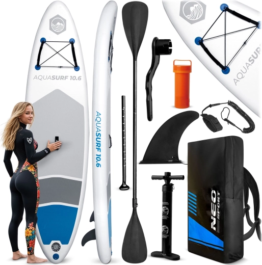 Paddleboard gonfiabile AQUASURF 10'6 (320 × 84 × 15 cm) set