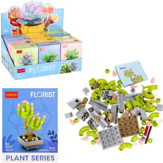 Costruzioni Fiori 12 tipi – 71 pezzi