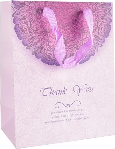 Borsa regalo Thank You 14 × 7 × 15 cm