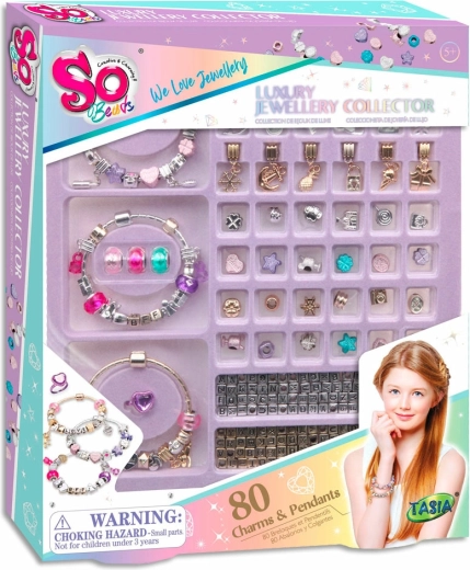 Set di braccialetti di lusso Tasia con accessori per creare gioielli