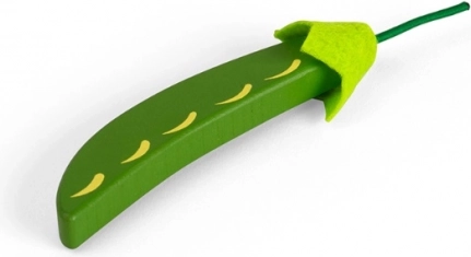 Bigjigs Toys piselli in legno, 2 pz