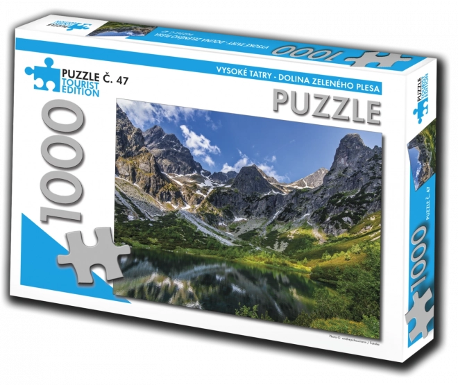 Puzzle Edizione Turistica Alti Tatra, Valle del Lago Verde 1000 pezzi