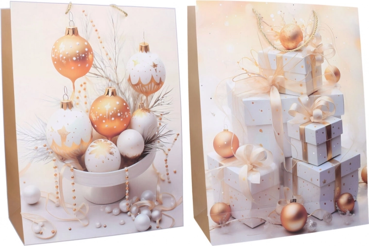 Borsa regalo XXL di Natale 72 × 50 × 18 cm