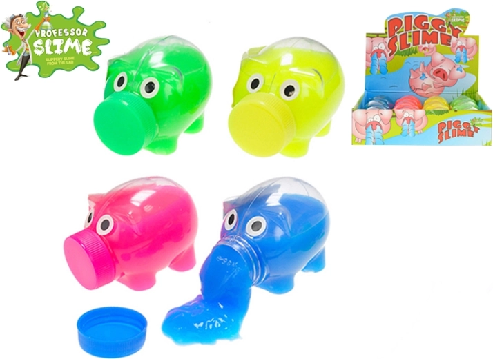 Professor Slime slime maialino 9 cm – 4 colori