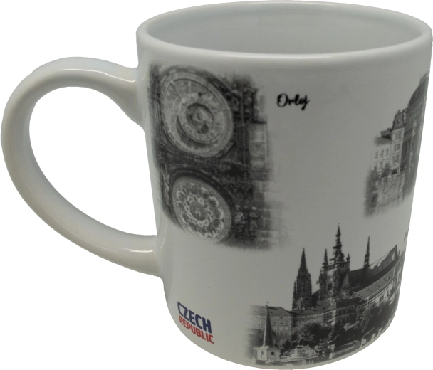 Tazza in ceramica bianca 250 ml TOP PRAGA