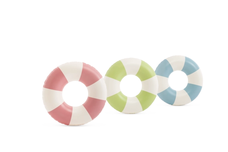 Salvagente gonfiabile Coastal Cabana a righe 91 cm