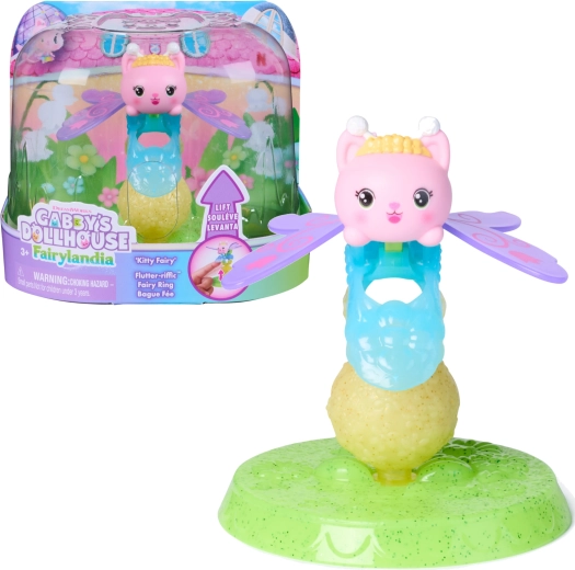 Spin Master Gabby’s Dollhouse Fairylandia anello con personaggio Kitty Fairy