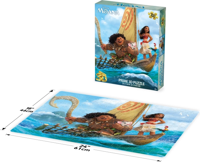 Puzzle 3D Moana 300 pezzi