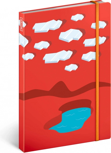 Taccuino Ice Surfers con rilegatura rigida