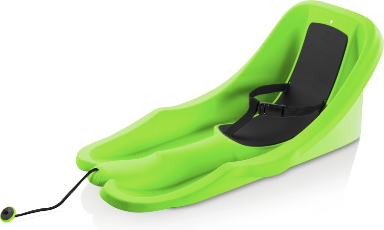 Slittino per bambini Baby Rider con schienale e cintura