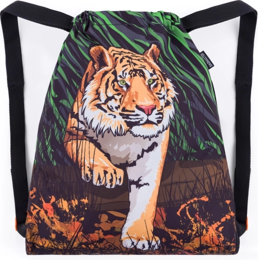 Sacca scolastica Bagmaster per scarpe e ginnastica beta 24 b tigre