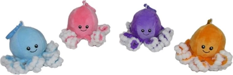 Portachiavi polpo di peluche 14 cm