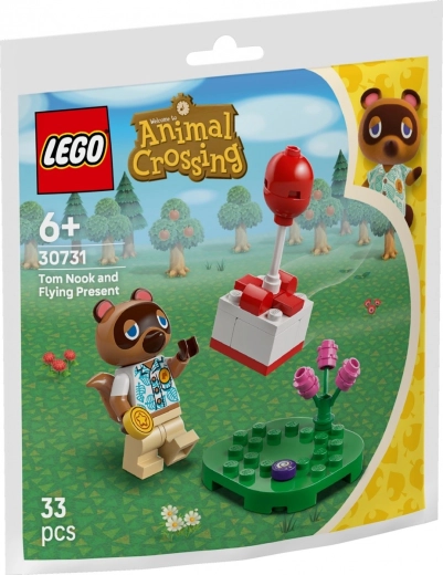 Set di costruzione ANIMAL CROSSING Tom Nook e regalo volante