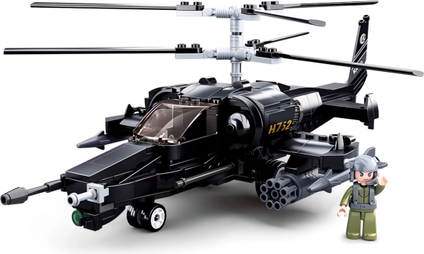 Costruzione dell'elicottero Sluban Ka-50 Squalo Nero