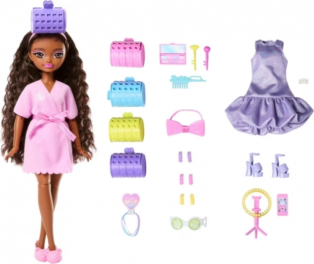 Barbie Dream Besties Brooklyn – bambola da acconciare con accessori da salone