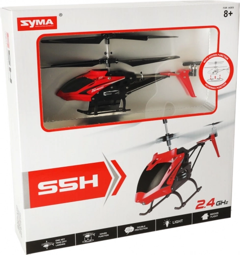 Elicottero RC SYMA S5H 2.4GHz RTF – Rosso