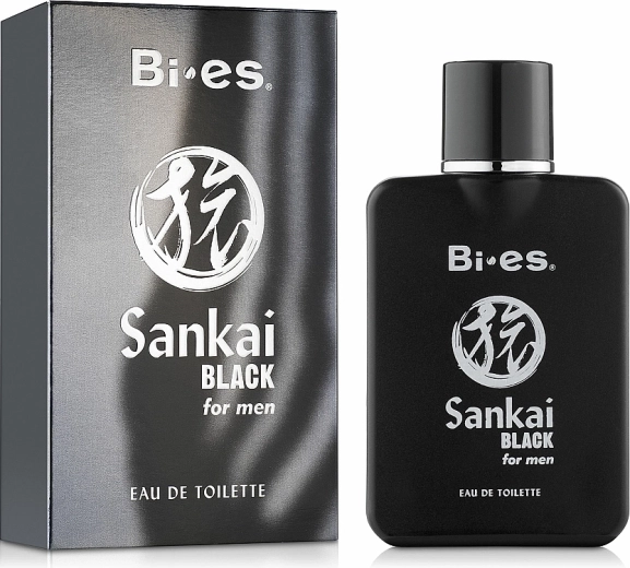 Eau de toilette da uomo BI-ES Sankai Black 100 ml