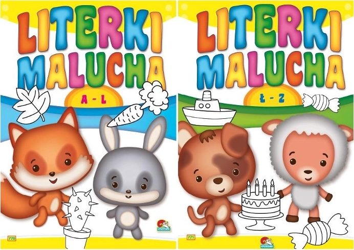 literki malucha – libro educativo per i primi passi nella scrittura delle lettere
