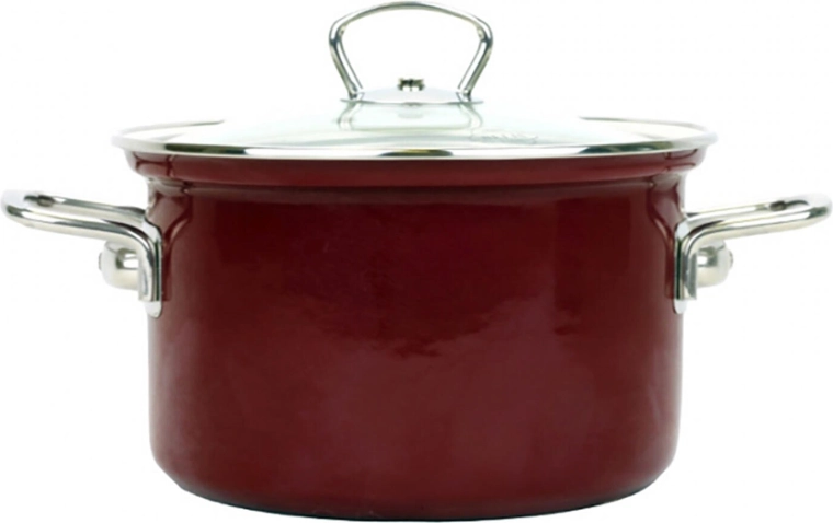 Pentola BELIS Eco-Ceramic 18 cm con coperchio in vetro