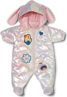 BABY born tuta invernale color crema per bambola 43 cm