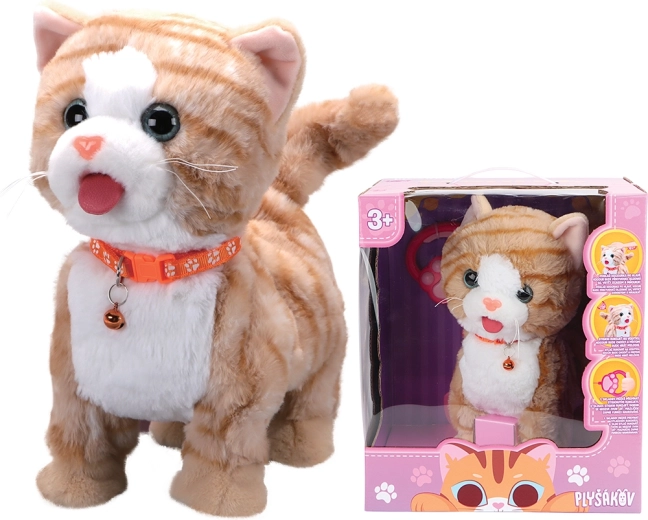Gattina di peluche interattiva Mourek