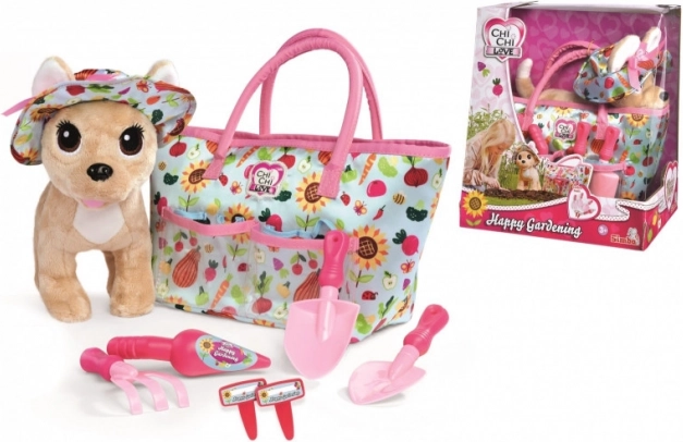 Gioco cane Chi Chi Love Giardiniera Felice
